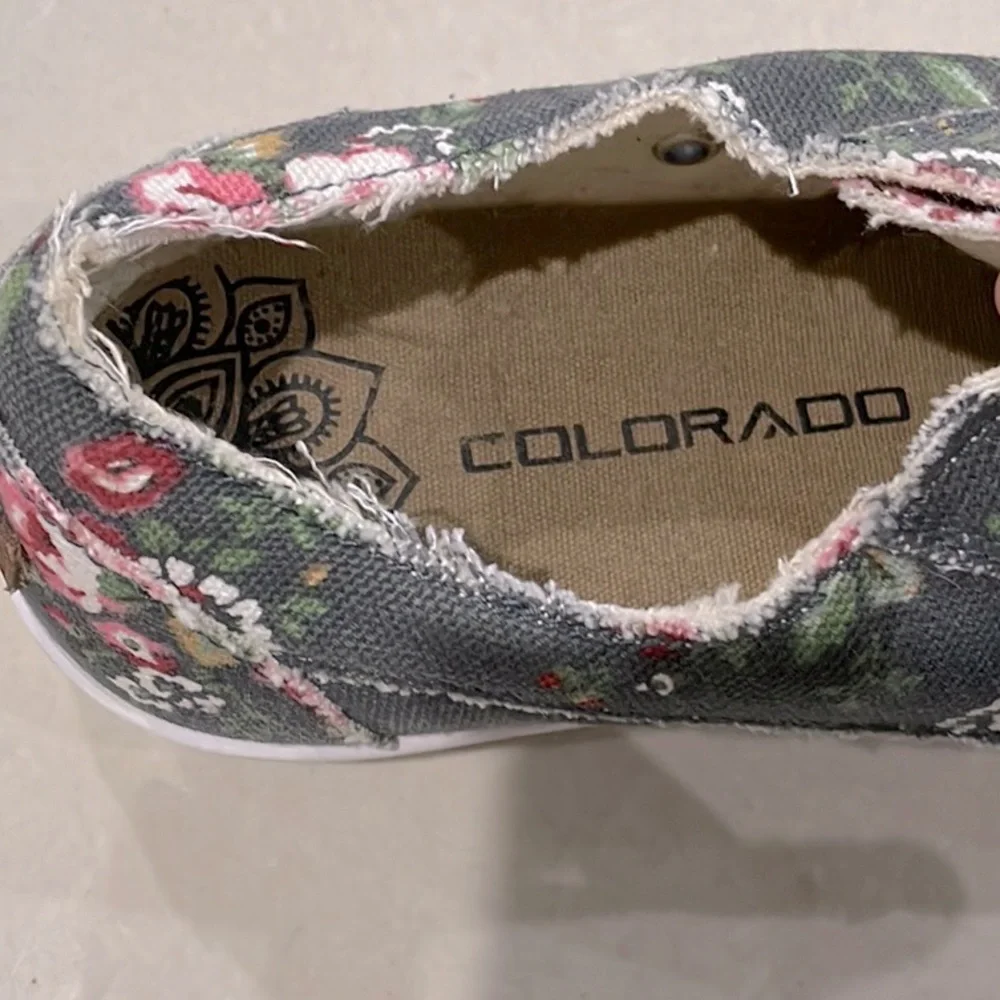 Colorado Elven Grey Floral Canvas - Picture 7 of 7
